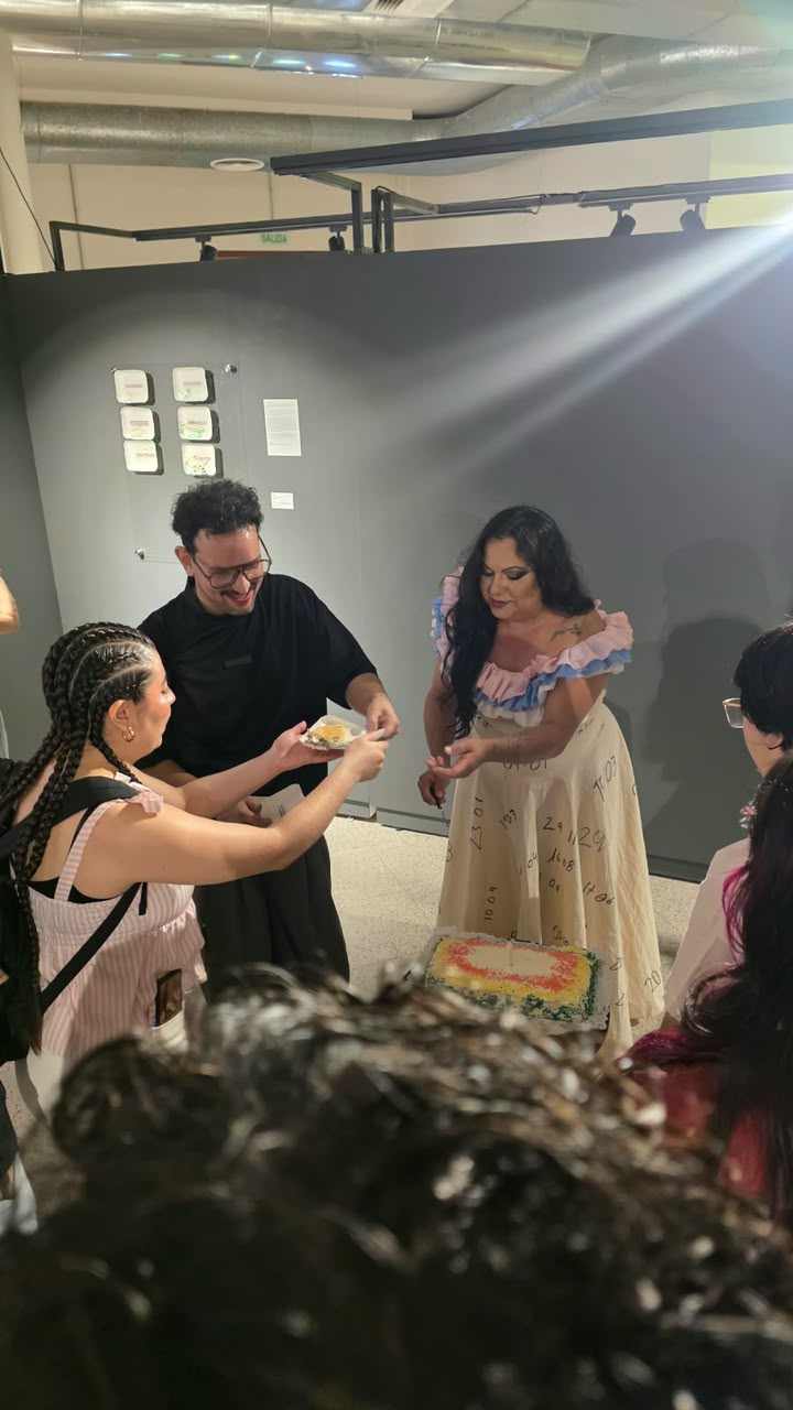 Registro fotográfico de la perfomance 